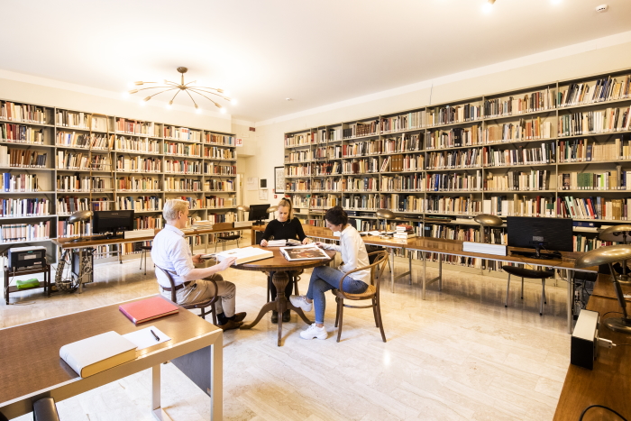 Biblioteca dell'Istituto Universitario Olandese di Storia dell'Arte - Sala di lettura